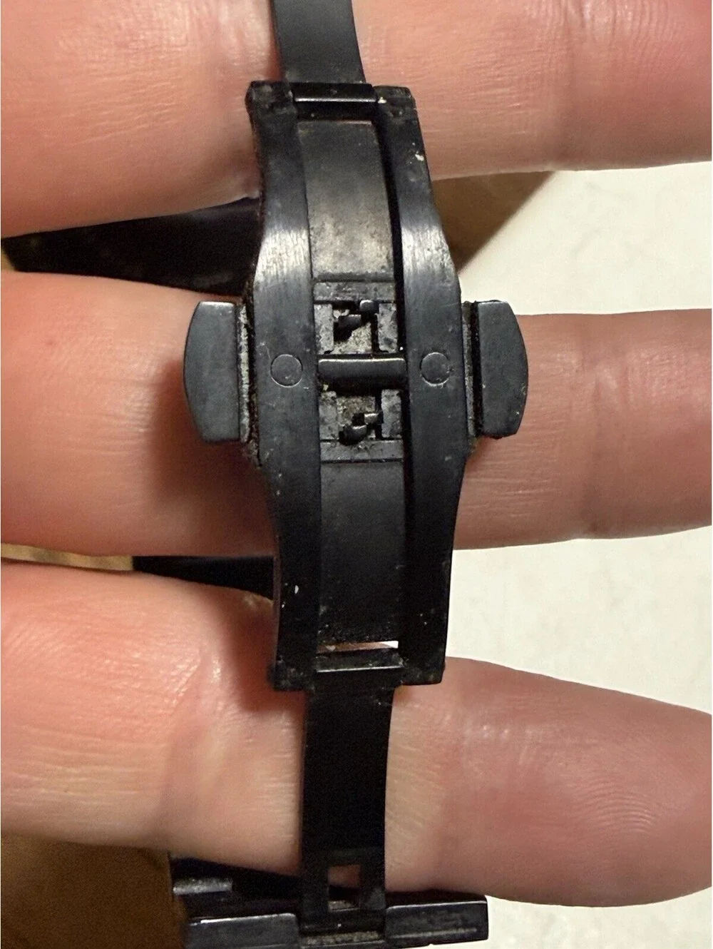 Motorola Moto 360 Smart Watch 46mm Black Metal Band Touchscreen ( Parts)